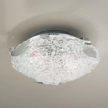 Светильник потолочный 264/30PF Brushed nickel V305/00 IDL Италия  40W 12 см Хром Betulla
