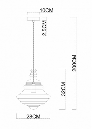 Подвесной светильник Maumee 5003/02 SP-1 фото 2