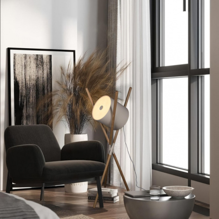 Торшер Bobbin 10245F White фото 2