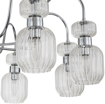 Потолочная люстра Gloss 1141/8PL Chrome/Clear фото 2